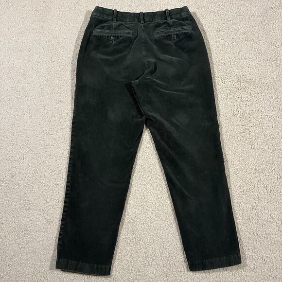 Uniqlo Mens Smart Ankle Corduroy Pants 25" Green Size Small - Picture 5 of 7